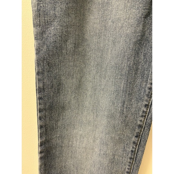 Vtg Y2K Gap Lean Jeans Women's Sz 10 Stretch Low Rise Flare Med Wash 30" Inseam - Picture 3 of 13